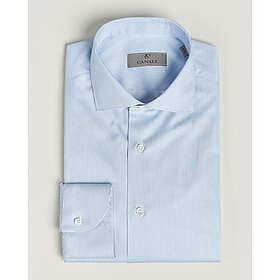 Canali Slim Fit Striped Cotton Shirt (Herre)