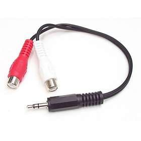 StarTech 3.5mm - 2RCA M-F 0.15m