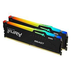 Kingston Fury Beast Black RGB DDR5 5600MHz 2x8GB (KF556C36BBEAK2-16)