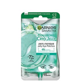 Garnier Anti-Fatigue Hyaluronic Acid and Icy Cucumber Cryo Jelly Eye Patches