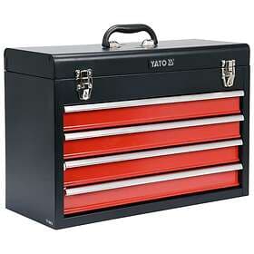 vidaXL YATO Tool Box with 4 drawers 52x21.8x36 cm 434403