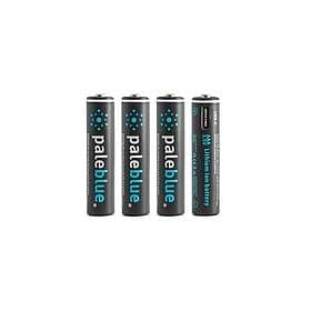 Pale BLUE Blue Li-ion Rechargeabl Aaa Battery Usb-c PB-AAA-C