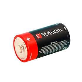 Verbatim batteri 2 x C alkaliskt