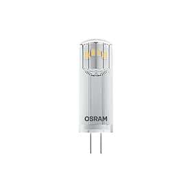 Osram BASE PIN LED-lysspære form: T14 klar finish G4 1.8 W varmt vitt lys 2700 K