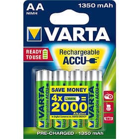 Varta batteri x AA typ NiMH (paket med 4)