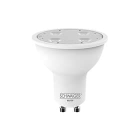 Schwaiger HAL400 LED-lysspære GU10 4.8 W varmt vitt lys 2700 K vit