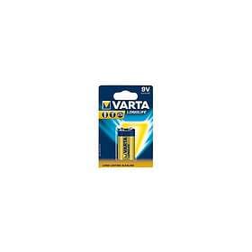 Varta Longlife 04122 batteri x 9V Alkalisk