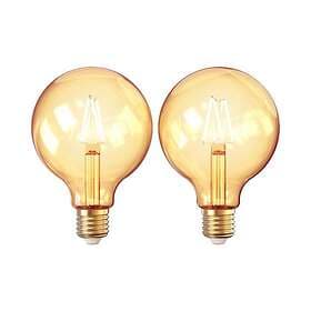 Filament Innr LED-glödlampa med form: glob E27 4.5 W varmt vitt ljus 2200 K (pak