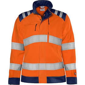 Fristads Green Jacka Varsel Dam Kl 3 Varselorange/Marinblå 5XL