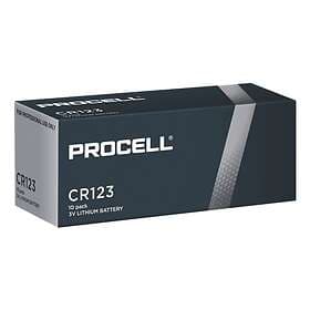 ProCell Duracell CR123 batteri 10 x CR123 Li/MnO2