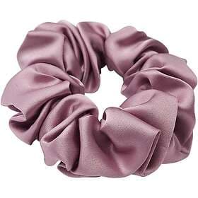 Lenoites Mulberry Silk Scrunchie Purple