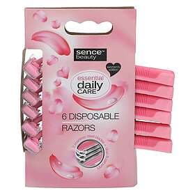 SenceBeauty Essential daily care Razors Triple Blades For Women 6 st