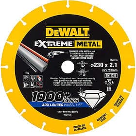 Dewalt DT40255 Diamantkapskiva för stålmaterial 230mm