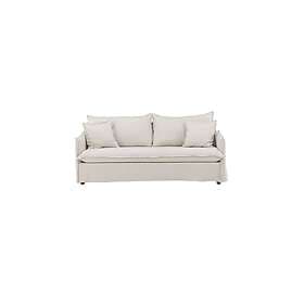 Venture Design Nova 3-sæders Sofa - Beige Tyg och Plast