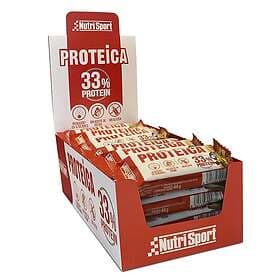 Nutrisport 33% Protein 44gr Protein Bars Box Dark Chocolate&orange 24 Units Fler