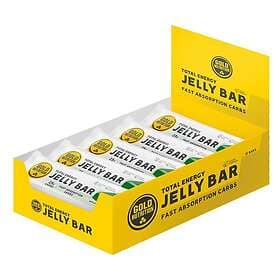 Gold Nutrition Energy Jelly Bars Box 30g 15 Units Apple Guld