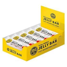 Gold Nutrition Energy Jelly Bars Box 30g 15 Units Strawberry Guld