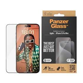 PanzerGlass™ Ultra-Wide Fit Screen Protector EasyAligner for Apple iPhone 15 Pro