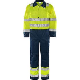 Fristads Overall Varsel Kl 3 Varselgul/Marinblå 3XL