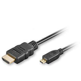 MicroConnect HDMI A D Micro 2.0 cable 2m