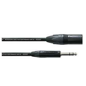 Cordial XLR Male 6.3 mm tele balanced, 2.5m