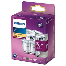 Philips 2-pack LED GU10 Spot 50W 355lm