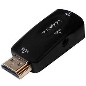 LogiLink HDMI-hane -> VGA-hona ljud CV0107