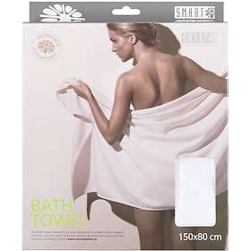 Smart Microfiber Bath Towel White