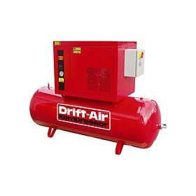 Drift-Air Kompressor Ljudisolerad 10 hk 500l 940l/min 400 V 10 bar