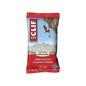 Clif 68g Chocolate Almond Fudge Energy Bars 12 Units Guld