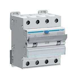 Hager Rcbo 4p 6ka c-10a 30ma 4m