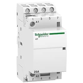 Schneider Electric Acti9 ict manual control contactor 25 a 4 no 220 240 v ac 50 