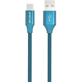 GreyLime Braided USB-A to USB-C Cable Beige 2 meter