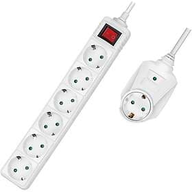 LogiLink Power Strip with Switch 7-way