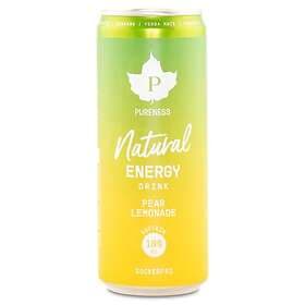 Pureness Natural Energy Drink, Pear Lemonade, 330ml