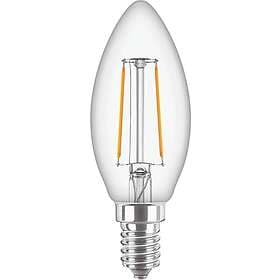 Philips CorePro LED Candle 2W E14 827 B35 klar 250 lumen