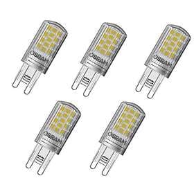 Ledvance LED PIN matt 430 lumen, 4.2W/827 G9 5-pack