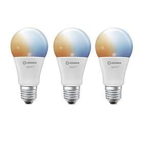 Ledvance smart+ ljuskälla, 9.5W, tunable white, E27, wifi, matt, 3-pack