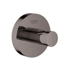 Grohe Essentials handdukskrok, polerad svart krom