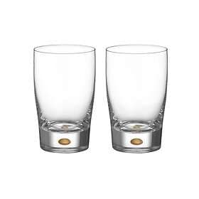 Orrefors Intermezzo Gold Tumbler 25cl 2-pack