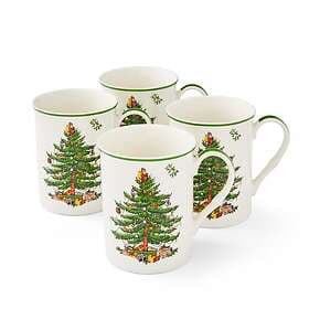 Spode Christmas Tree Krus 4-pack