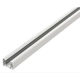 Global Bar 1-fas 2m mattvit (GB2200-3)