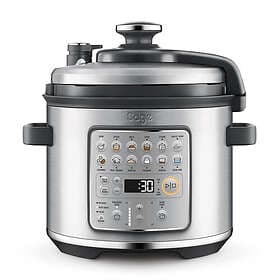 Sage Spr680bss The Fast Slow Go Multicooker Rustfrit Stål