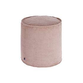 Kave Home Puff, Zina Ø 40 cm Rosa