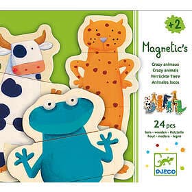 Djeco Crazy Animals Magnetpussel