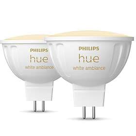 Philips Hue White Ambiance 4.7W GU5.3 (MR16) 2-pack