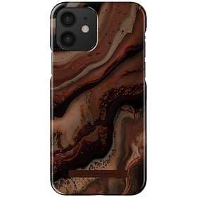 iDeal of Sweden iPhone 12 12 Pro Fashion Skal Dark Amber Marble