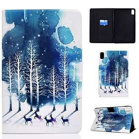 Inskal Huawei MatePad 10.4" Skal m. Stand & Card Holder Winter Trees