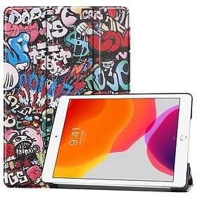 Inskal iPad 10.2" (2021 2020 2019) Tri-fold Fodral Cartoon