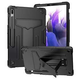 Inskal Samsung Galaxy Tab S7 Fe Tough Case m. Stativfunktion Svart